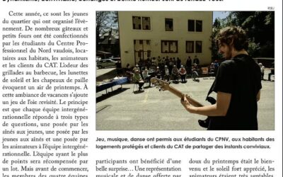 La fête des voisins aux Alpes