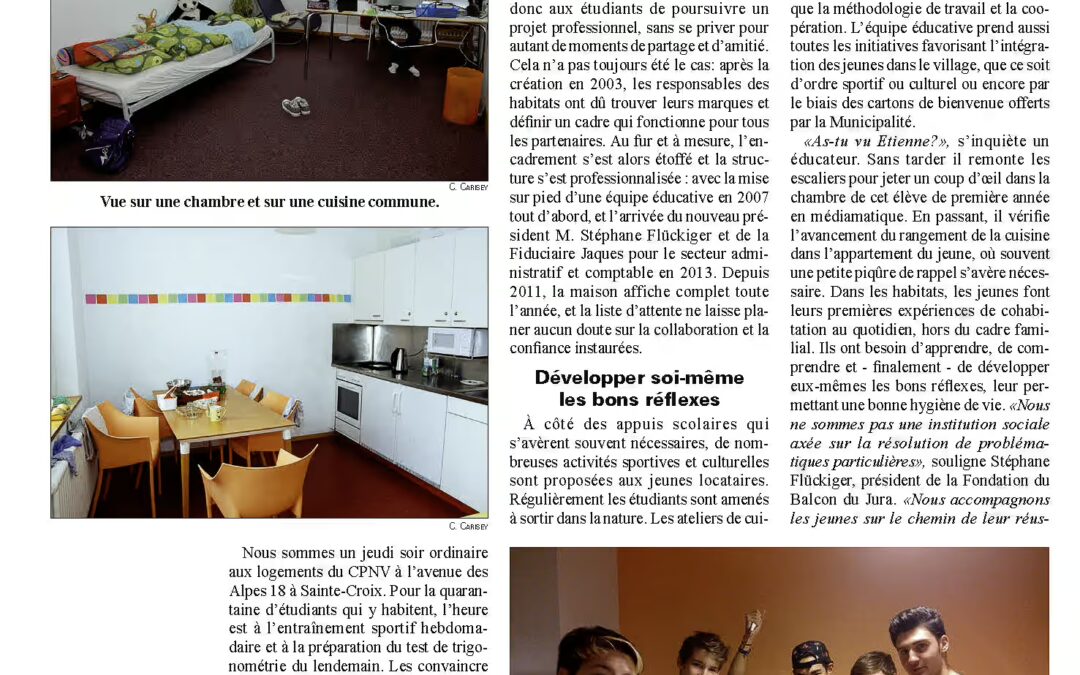 Un lieu de vie pour grandir et réussir